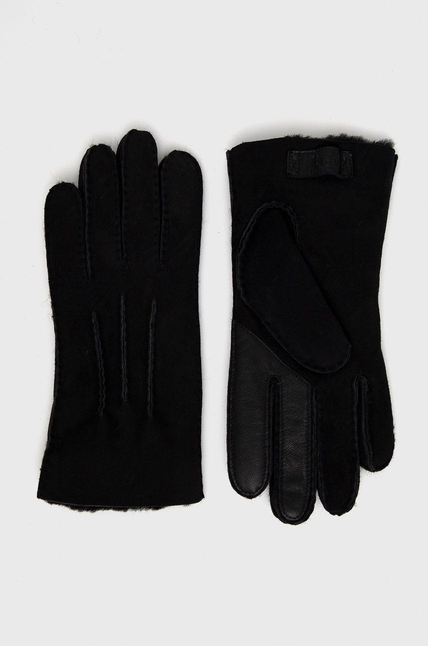 Handsker UGG Suede Gloves Sort | 18712, 0