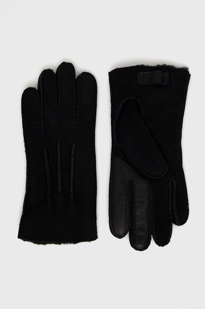 Handsker UGG Suede Gloves Sort | 18712
