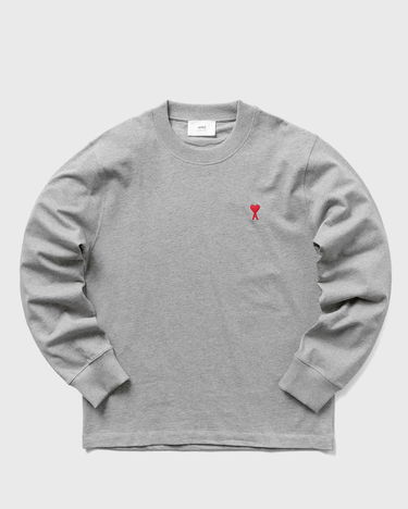 T-shirt AMI Small A Heart Tee Grå | UTS200-701055, 3