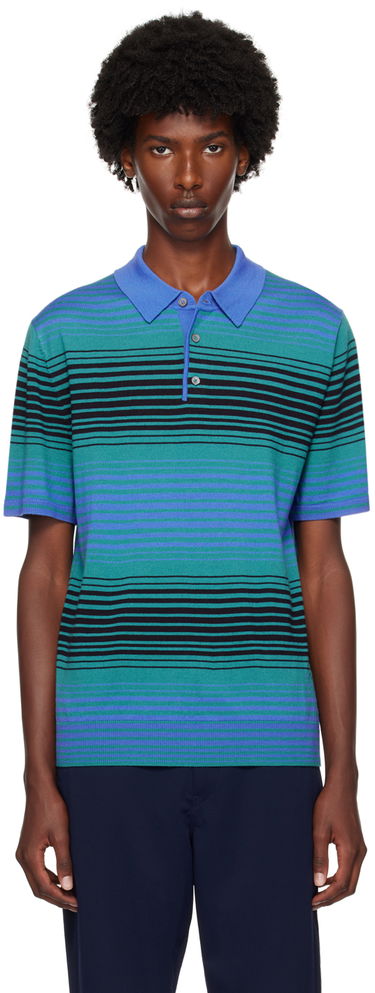 Polo skjorte Paul Smith PS Paul Smith Striped Knit Polo Flerfarvet | M2R-963Y-N22145-43, 0