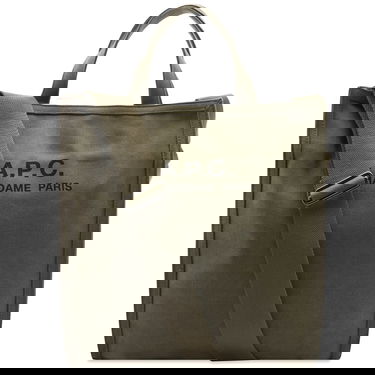 Mulepose A.P.C. Recuperation Heavy Canvas Tote Bag Grøn | CODBM-H61318-JAA, 0