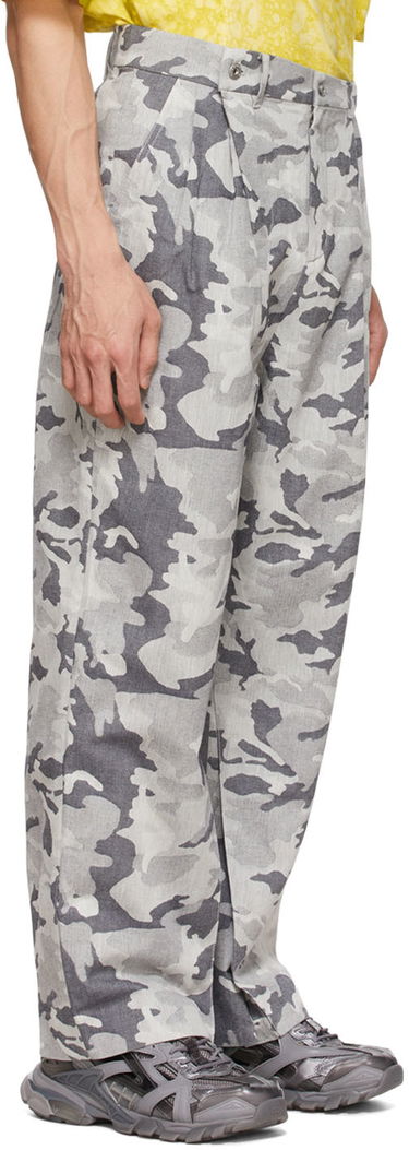 Cargo bukser Feng Chen Wang Feng Chen Wang Cotton Camouflage Trousers Grå | FMS13TR05, 1