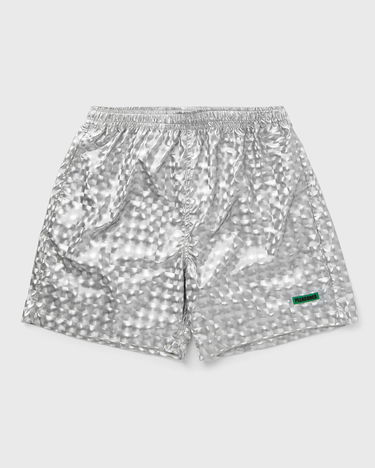 Shorts Pleasures Pleasures Pulley Active Shorts Metalisk | P25SU032ILVER, 0