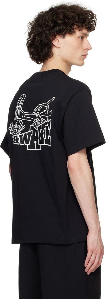 T-shirt Awake NY Awake NY Hammer Graphic T-Shirt Sort | AWK-SP25-TS003, 2