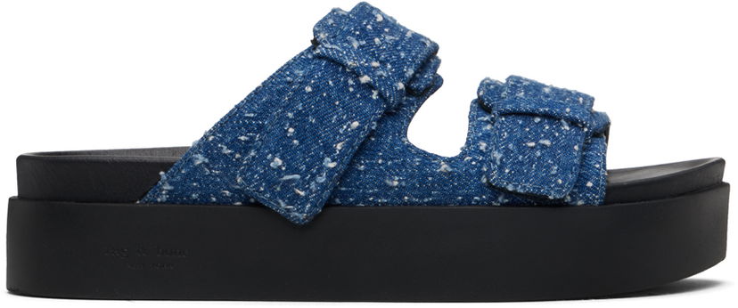 Tilbehør rag & bone Rag & Bone Geo Platform Sandals Blå | WFF24SF005UB5