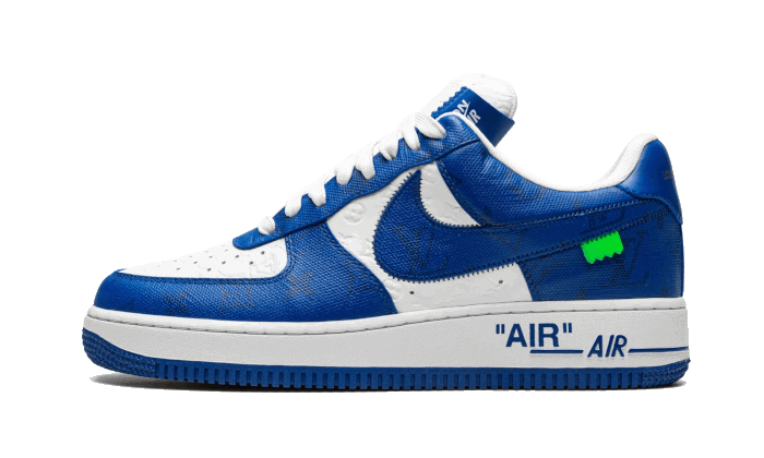 Sneakers og sko Nike Nike Louis Vuitton By Virgil Abloh x Air Force 1 Low "White Blue" Blå | 1A9VAO, 0