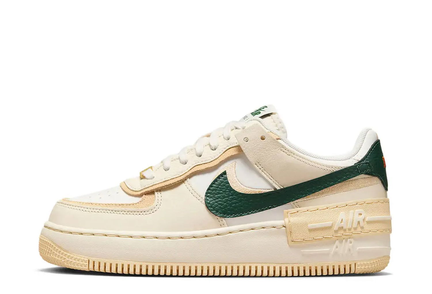 Sneakers og sko Nike Air Force 1 Shadow Sail Green Orange W Beige | FQ2764-100, 0