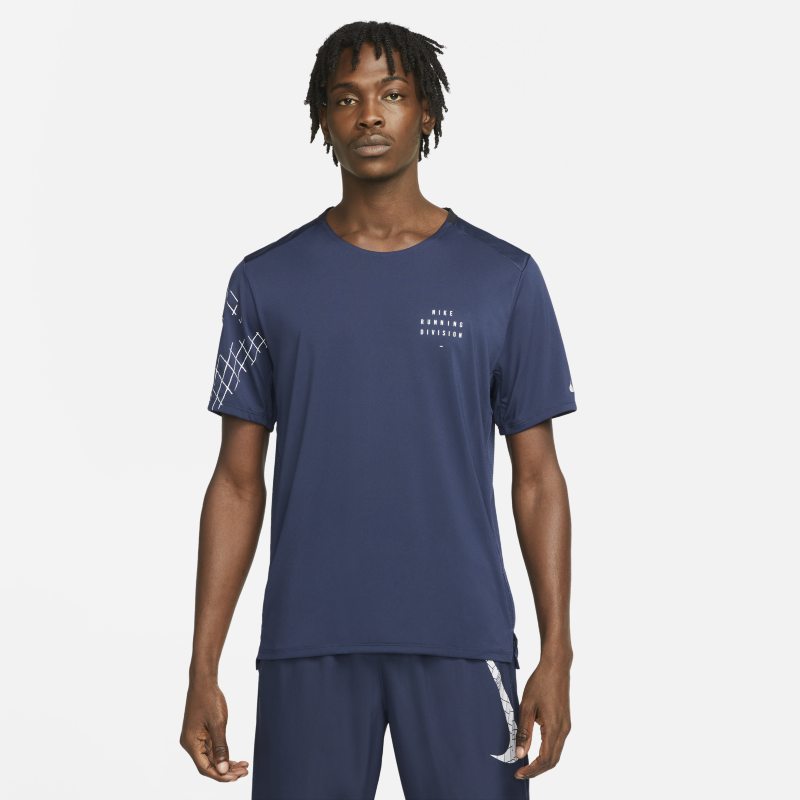T-shirt Nike Dri-FIT Run Division Rise 365 Blå | DQ6545-410, 0