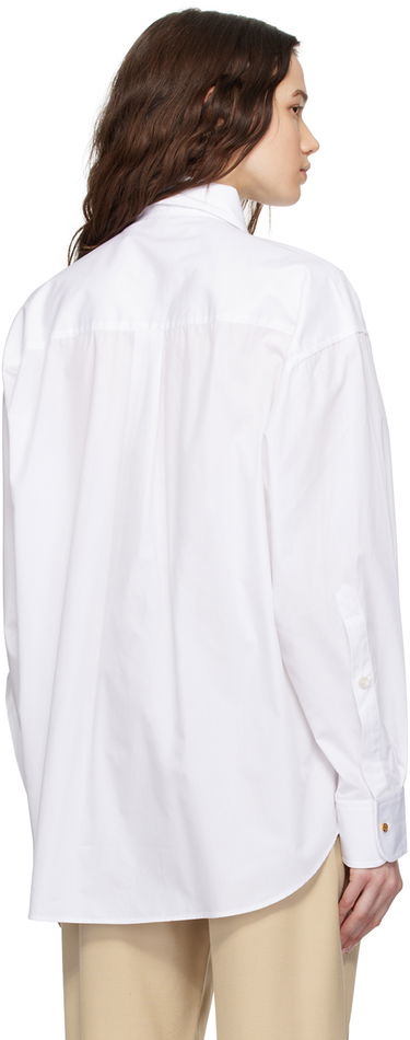Skjorte Stella McCartney Stella McCartney Oversized  Shirt Hvid | 6200443CU100, 2