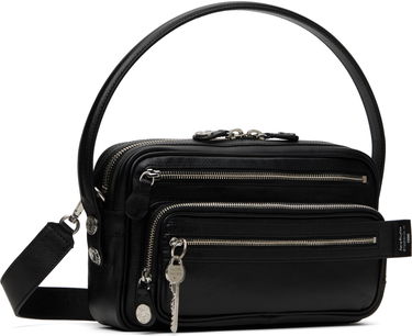Skuldertaske Acne Studios Acne Studios Camero Party Leather Shoulder Bag Grå | C10240-, 4