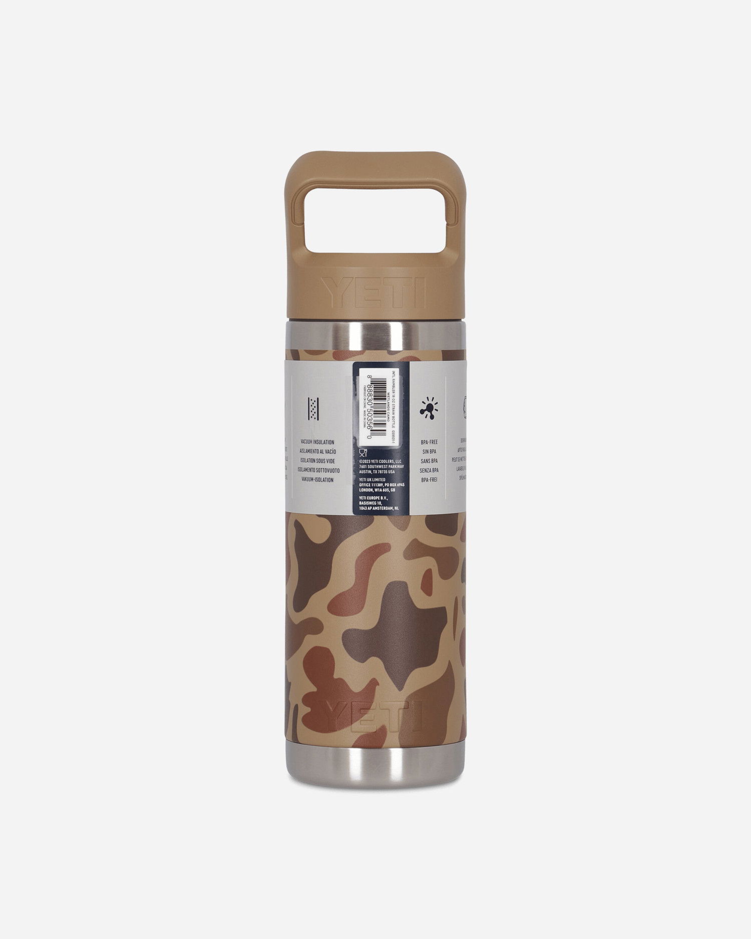 Drikkeflaske YETI Water Bottle Wetlands Camo Brun | 70000005073 1, 0