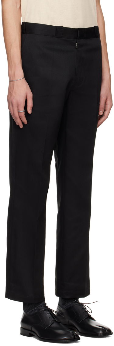 Bukser Maison Margiela Maison Margiela Gabardine Trousers Sort | S50KA0661 S54042, 1