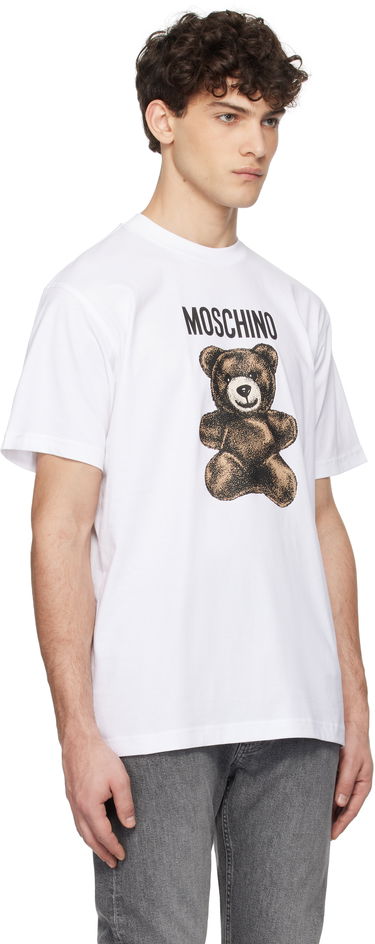 T-shirt Moschino Moschino Teddy Bear Graphic T-Shirt Hvid | 251ZZV071002411001, 1