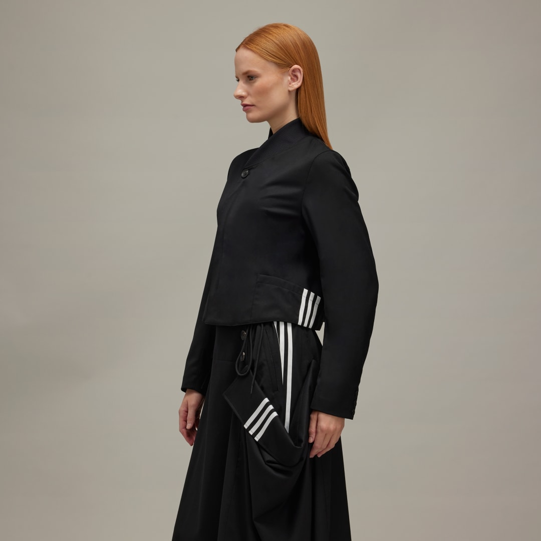 Jakke Y-3 Refined Wool Jacket Sort | IW7459, 1