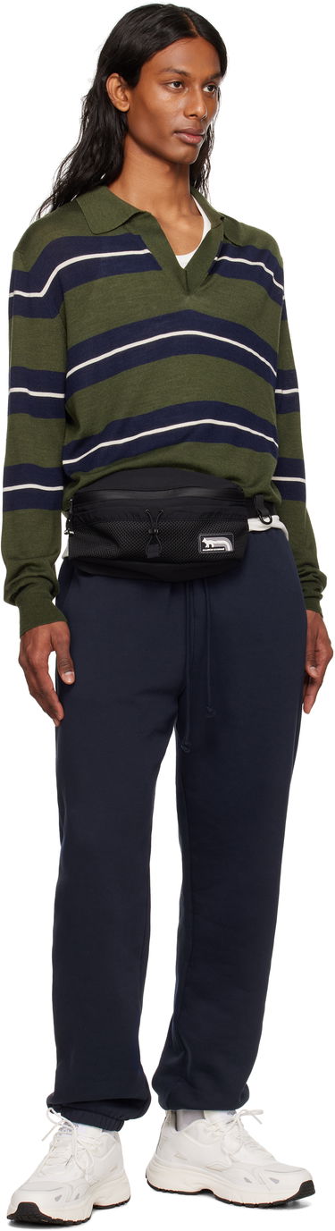 Taljetaske MAISON KITSUNÉ Waist Bag Blå | NM05171WQ4034, 3