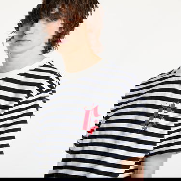T-shirt Marcelo Burlon Marcelo Burlon County Goth Stripe Boxy T-Shirt Flerfarvet | CMAA05AS25JER0040146, 1