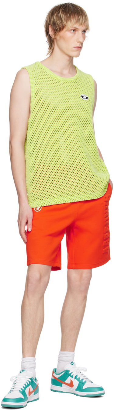 Tanktop AAPE by A Bathing Ape AAPE by A Bathing Ape Patch Knit Tank Top Grøn | AAPKNMB305XXMGRL, 3