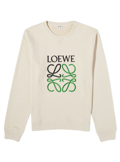 Sweater Loewe Anagram Crewneck Beige | H526Y24X102280