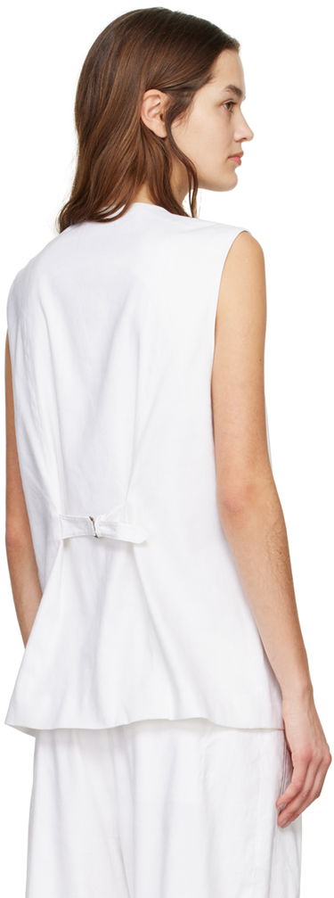 Vest rag & bone Buttoned Vest Hvid | WAW24S40207520, 2