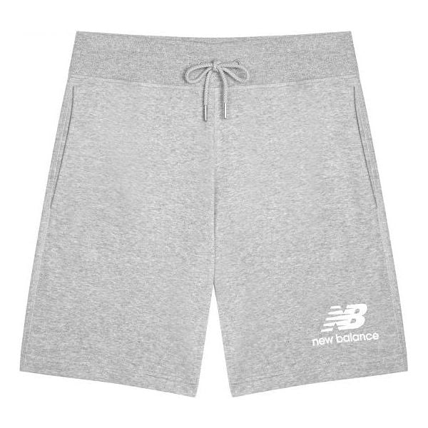 Shorts New Balance Essentials Stacked Logo Suit Shorts Grå | AMS03558-AG