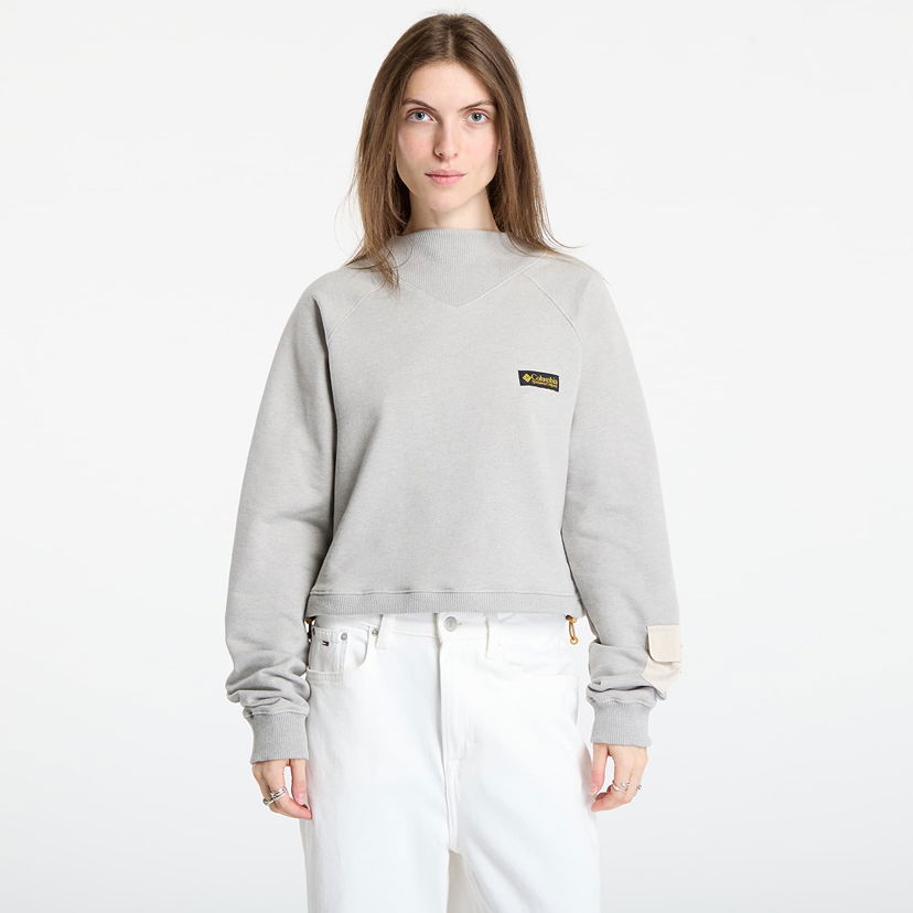 Sweatshirt Columbia Columbia High Cascades™ Crop French Terry Sweatshirt Grå | 2136421278