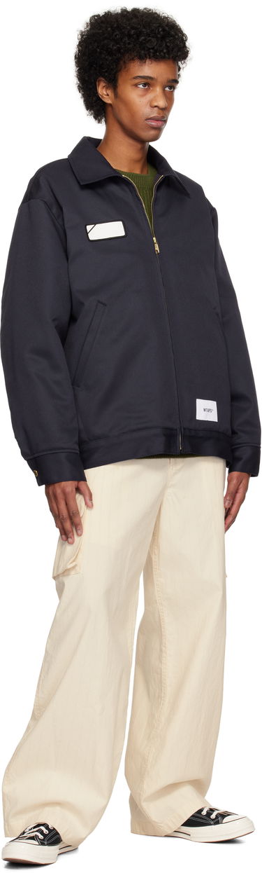 Jakke WTAPS WTAPS Wrecker Jacket Mørkeblå | 242WVDT-JKM05, 3