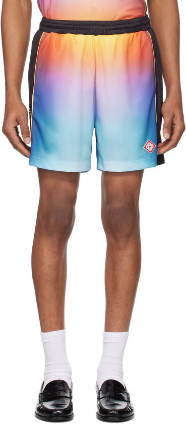 Shorts Casablanca Casablanca Gradient Football Shorts Flerfarvet | MS25-JTR-253-01, 0