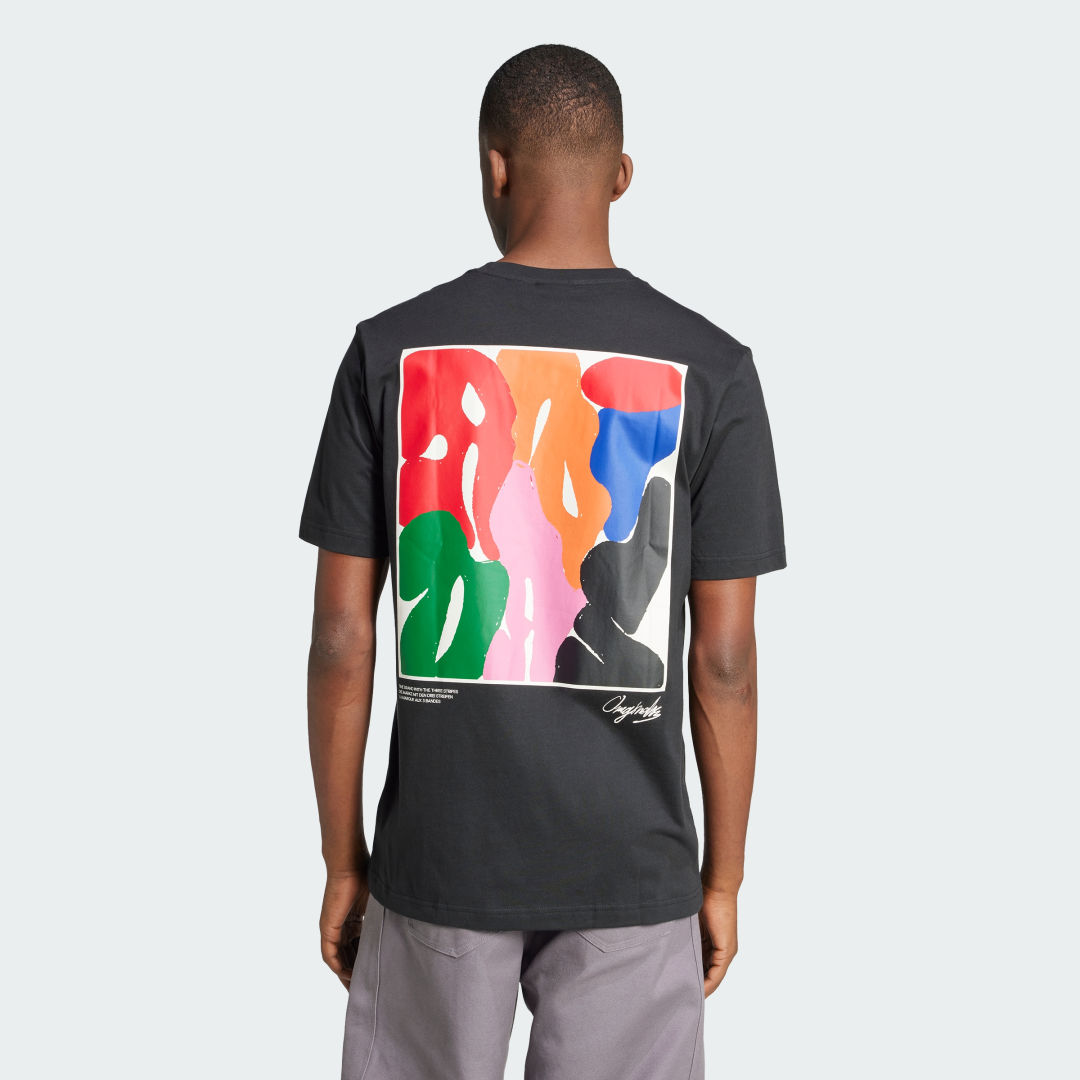 T-shirt adidas Performance Training Supply Fashion Arty Sort | IX7820, 1