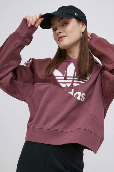 Sweatshirt adidas Originals Hoodie Lilla | HC7035, 1