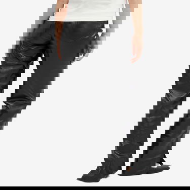 Bukser Anine Bing Black Leather Pants 25" Sort | A-03-10044-BLK26, 3