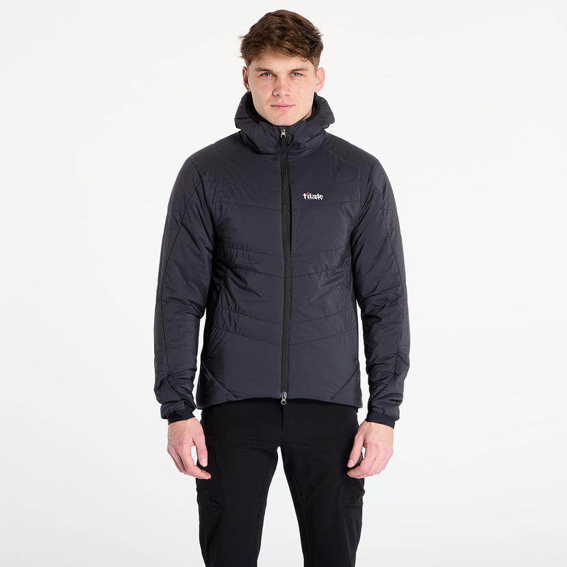 Puffer jakke Tilak Puffer Caviar L Sort | 7103406