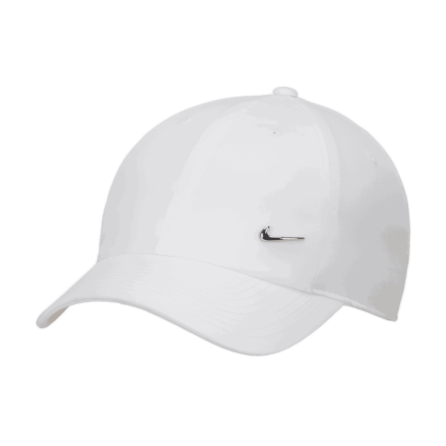 Kasket Nike Dri-FIT Club Unstructured Metal Swoosh Hvid | FB5372-100, 0
