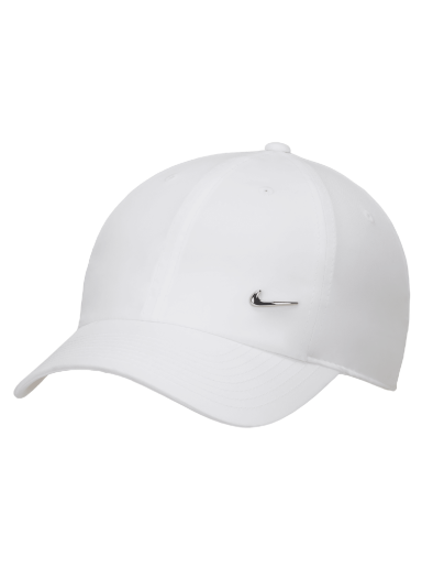 Kasket Nike Dri-FIT Club Unstructured Metal Swoosh Hvid | FB5372-100