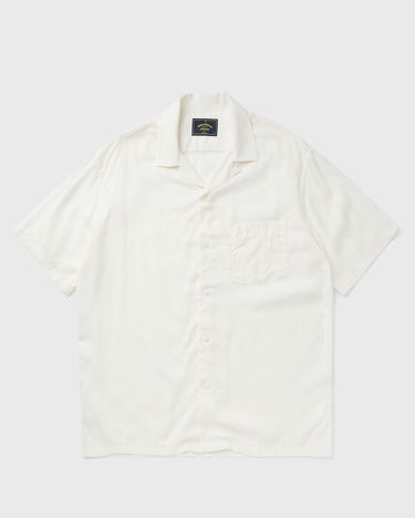Skjorte Portuguese Flannel MODAL JACQUARD PALM TREE WHITE men Shortsleeves white in size:XXL Hvid | SS24.0061-WHITE, 2