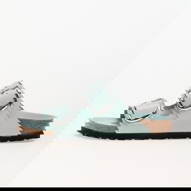 Sneakers og sko Birkenstock Arizona Big Buckle Natural Leather Patent W Turkis | 1026495, 0