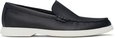 Sneakers og sko BOSS BOSS Tumbled Leather Loafers Sort | 50536173, 0