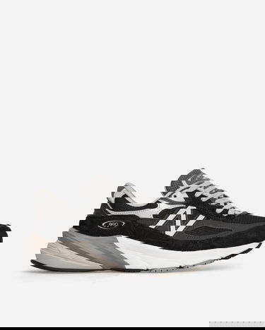 Sneakers og sko New Balance 990v6 MiUSA Black Grey White (Women's) Sort | W990BK6, 1