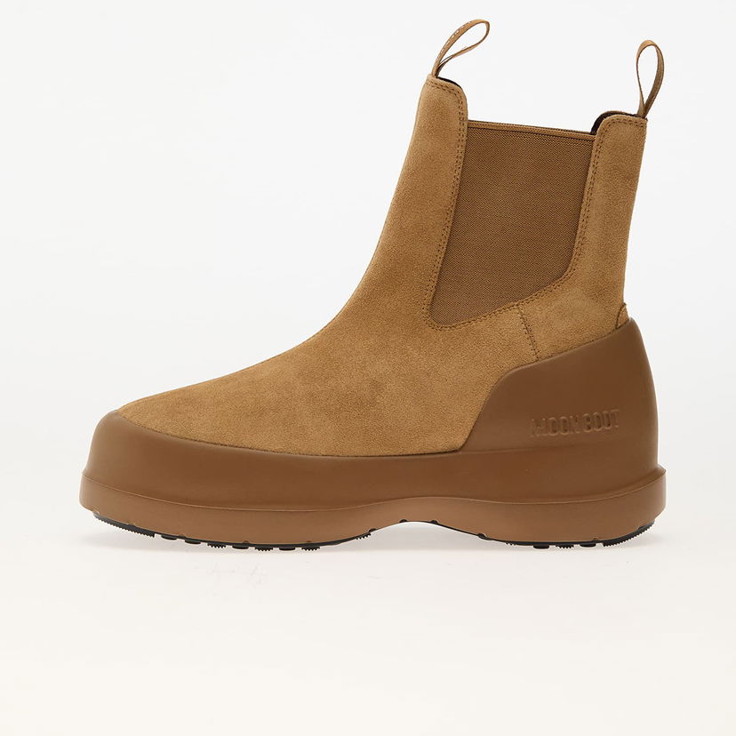 Sneakers og sko Moon Boot Suede Chelsea Boots Beige | 80D2480050-L003