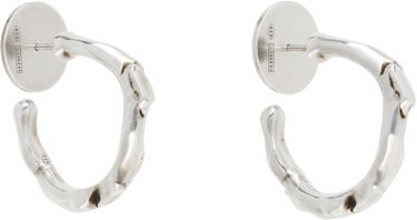 Øreringe Ann Demeulemeester Ann Demeulemeester Juana Silver Thorn Hoop Earrings Metalisk | 2520-W-JE53-JW020-070, 1