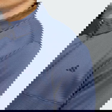 Sweatshirt adidas Performance Ultimate365 Textured Quarter-Zip Top Mørkeblå | IU4695, 5