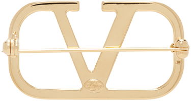 Smykker Valentino Garavani VLogo Signature Brooch "Gold" Metalisk | 4W2J0E82MET, 1