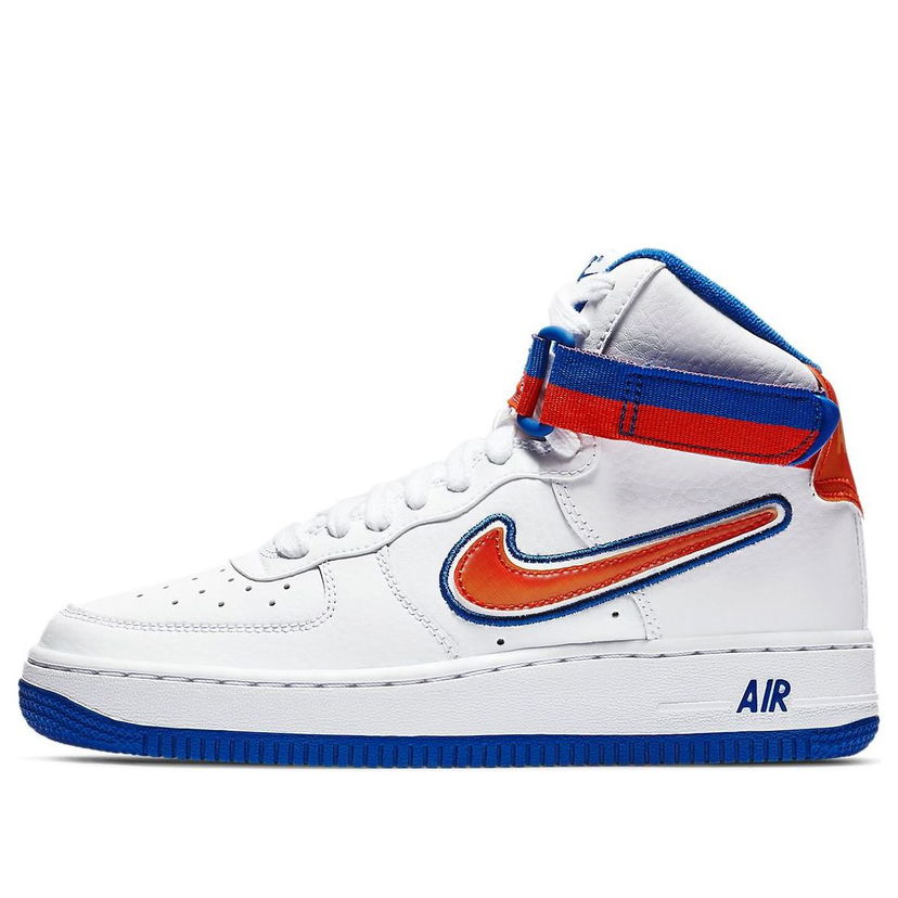 Sneakers og sko Nike Air Force 1 High LV8 Sports Knicks Hvid | AV3804-100