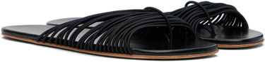 Tilbehør The Row The Row Sara Slide Sandals Sort | F1617-W180, 3