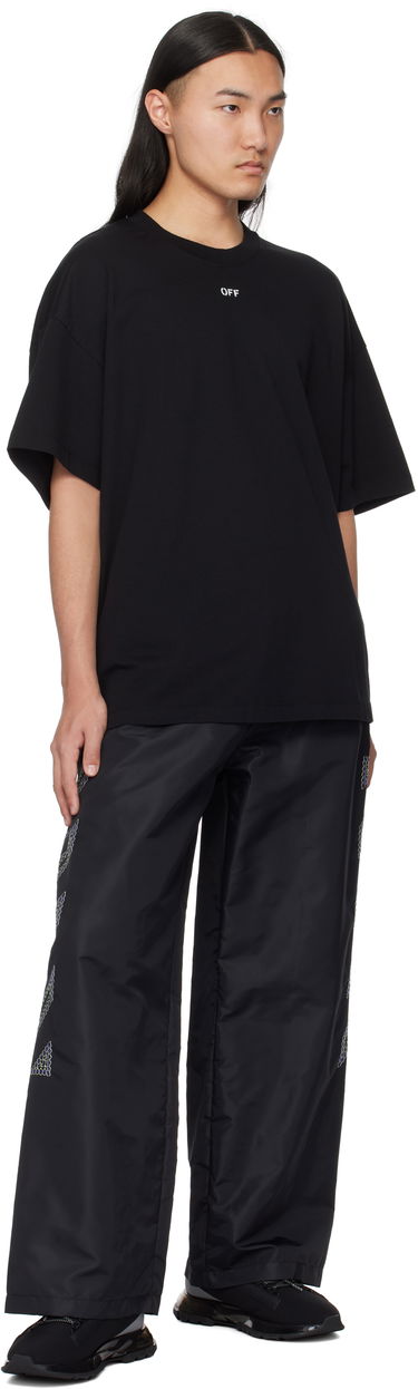 T-shirt Off-White Off-White Stamp Oversize T-Shirt Sort | OMAA161C99JER0011001, 3
