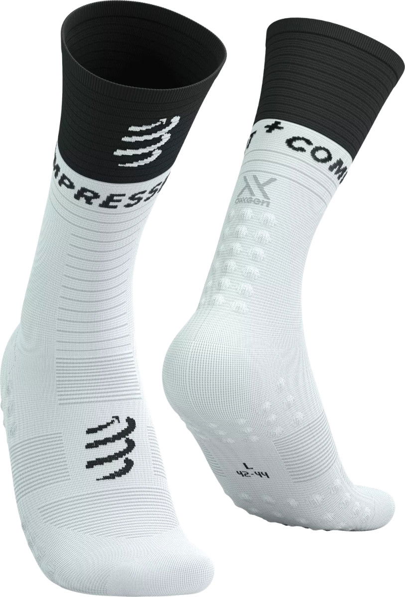 Sokker Compressport Mid Compression Socks V2.0 Hvid | sqtu3540002, 0