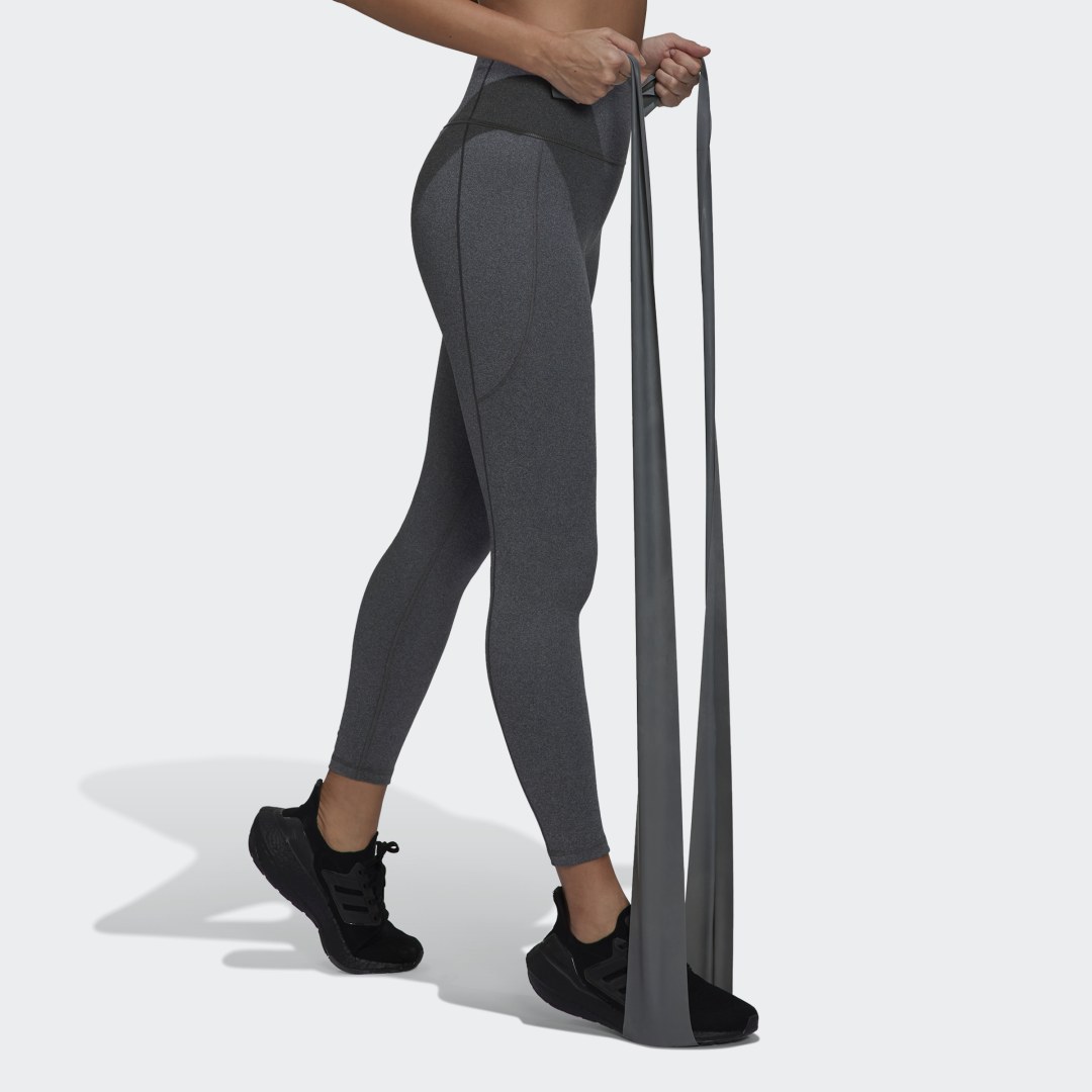 Leggings adidas Originals Yoga Studio 7/8 Leggings Grå | HK6614, 0