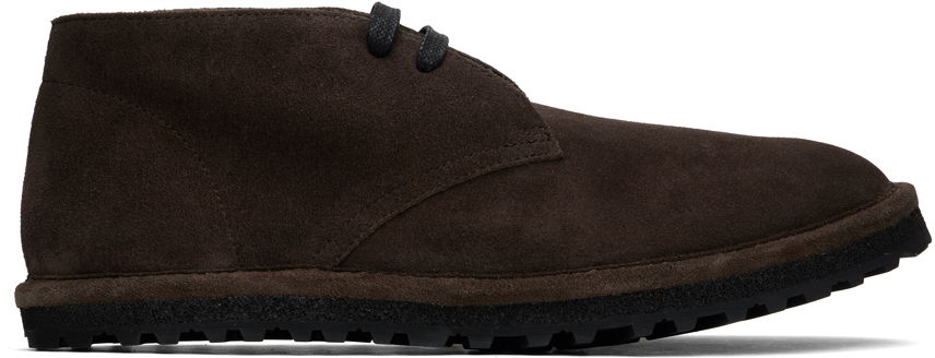 Tøj Dries Van Noten Dries Van Noten Suede Desert Boots Brun | MS242-1346, 0