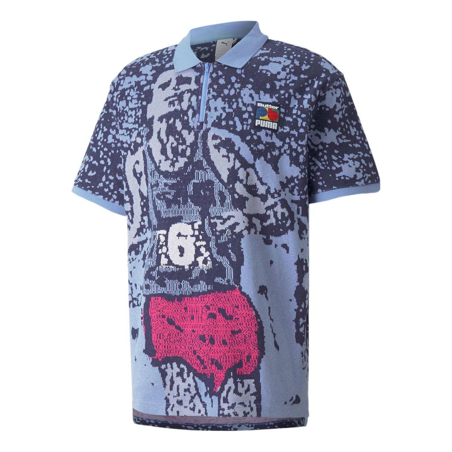 Polo skjorte Puma Goods Graphic Polo Shirt Blå | 534059-86, 0