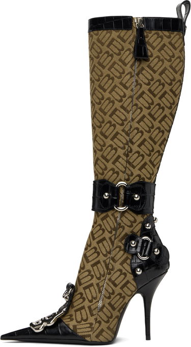 Skopleje Balenciaga Balenciaga Essex 110mm Tall Boots Brun | 805904 W11U4, 2