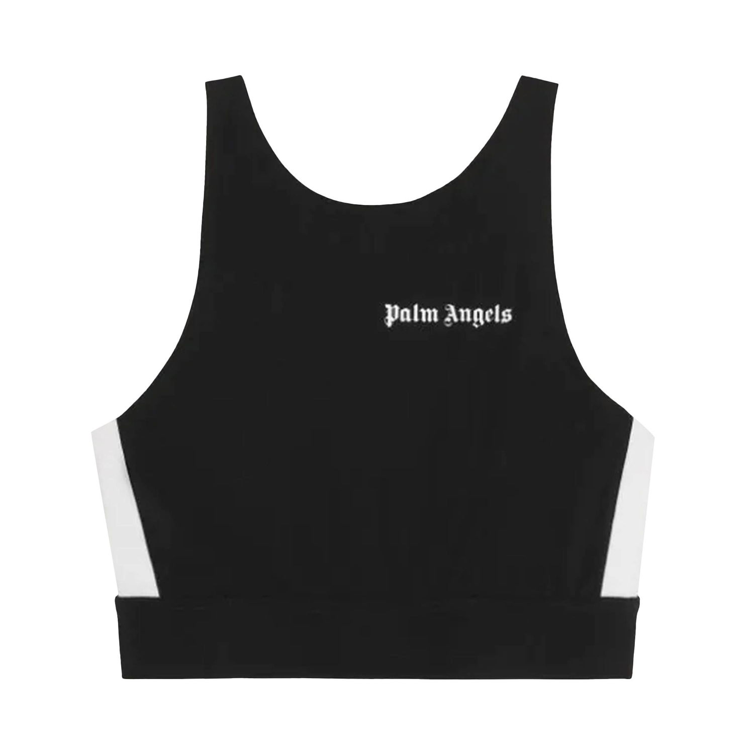 Crop top Palm Angels Training Track Top Sort | PWVO001C99FAB0021001, 1